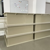 Bain de placage électrolytique personnalisé avec redresseur, machine de galvanisation, équipement de placage électrolytique, réservoir de machine de placage