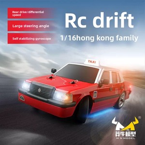 Mn38 Cổ Điển Taxi 4-Kênh RC Xe Mô Hình Với Tự Động Trở Lại-1:16 Quy Mô Tốc Độ Cao Trôi Cho Thanh Thiếu Niên & Người Lớn Sử Dụng Ngoài Trời - Product Image 3