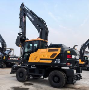 99% Nieuwe 2024 <span class=keywords><strong>Hyundai</strong></span> Hw210 21ton Wielgraafmachine Met 20H Woki-Uren Gebruikt Korea <span class=keywords><strong>Hyundai</strong></span> 210 Graafmachine - Product Image 1