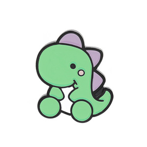 Pin de Solapa de Dinosaurio de Dibujos Animados, Pin de Esmalte de Estegosaurio, Diplodocus, Tiranosaurio, Broche de Animal, Decoración para Mochila - Product Image 5