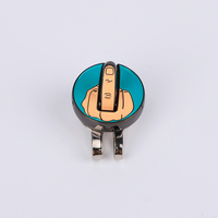 Fabricant OEM Clip drôle de chapeau de golf Marqueur de balle de golf de conception unique de haute qualité avec magnétique puissant