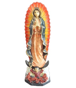 Figuritas de resina para decoración, serie religiosa, Santa María y bebé, Jesús - Product Image 3