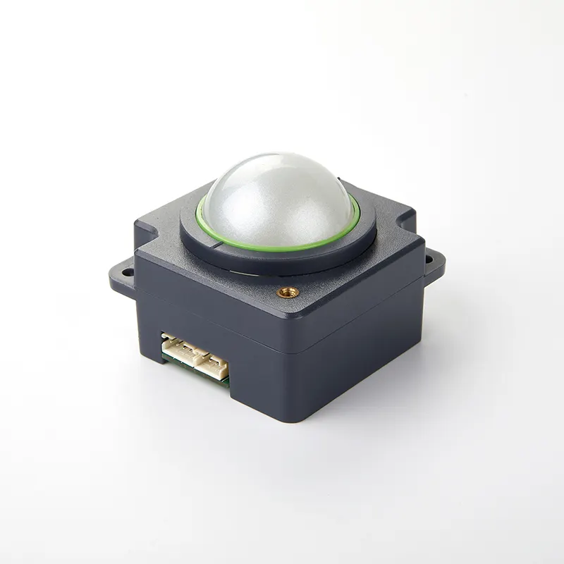لوحة مفاتيح صغيرة صناعية مزودة بـ USB وحدة ثلاثية Trackball ماكينة ترويجي لوحة مفاتيح Trackball طريقة تتبع بصري بإضاءة خلفية LED