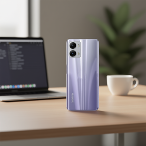 Cover Posteriore Originale Viola per Realme 8i, Ricambio per Scocca del Telefono Cellulare - Product Image 3