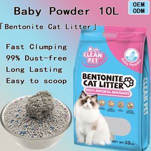 Arena para Gatos de Bentonita, Precio de Fábrica, Arena Sanitaria de Fuerte Aglutinación para Gatos - Product Image 1
