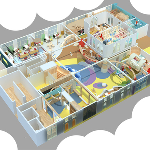 Équipements d'intérieur de jeux souples, espace pour jouer <span class=keywords><strong>à</strong></span> l'intérieur, parc <span class=keywords><strong>à</strong></span> thème personnalisé, avec <span class=keywords><strong>piscine</strong></span> de balles <span class=keywords><strong>interactive</strong></span> - Product Image 4