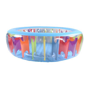 Piscine gonflable en PVC pour enfants, écologique, durable, légère, portable, avec toboggan, pour jeux aquatiques - Product Image 2