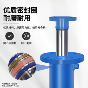 Cylindres hydrauliques Xingyu 5 tonnes à double effet à bride, non standard, 63HSG, cylindres standard fournis par Hydraulics - Product Image 2