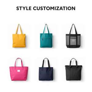 Sac fourre-tout en lin personnalisé avec poignée en corde et <span class=keywords><strong>taux</strong></span> de clic élevé pour la promotion de marques écologiques et l'utilisation quotidienne - Product Image 3