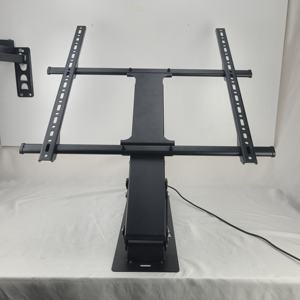 Support <span class=keywords><strong>mural</strong></span> motorisé pour téléviseur inclinable KLD002, inclinaison 0-85°, support de plafond pour téléviseur, capacité 60 kg, acier et fer laminés à froid, VESA 600x600, 80 pouces - Product Image 2