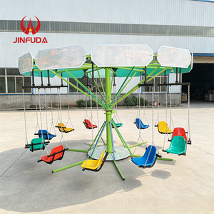 Silla Voladora Giratoria Eléctrica para Niños de 12 Plazas, Atracción de Diversión para Parques de Atracciones al Aire Libre - Product Image 2
