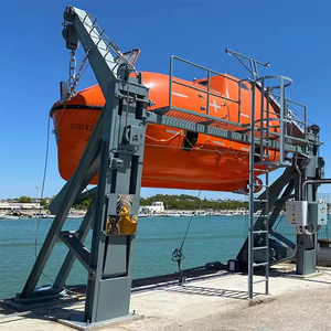 แท่นยกเรือเหล็กสำหรับเรือชูชีพแบบแรงโน้มถ่วง 55KN - Product Image 1