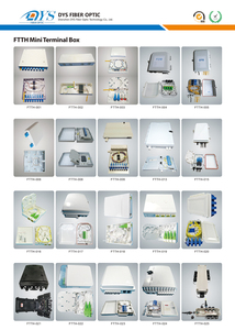 Boîtier de <span class=keywords><strong>distribution</strong></span> et de terminaison de fibre <span class=keywords><strong>optique</strong></span> extérieur IP65 ABS+PC 16 cœurs FTTH certifié ISO9001 et ROHS - Product Image 6