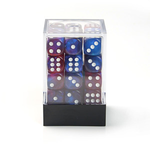 फैक्ट्री ओम कस्टम दो रंगों रंगीन ग्लिटर 36 पैक 12 मिमी 6 पक्षीय मिनी डाइस के लिए सेट 12 मिमी 6 पक्षीय मिनी डाइस के लिए सेट - Product Image 2