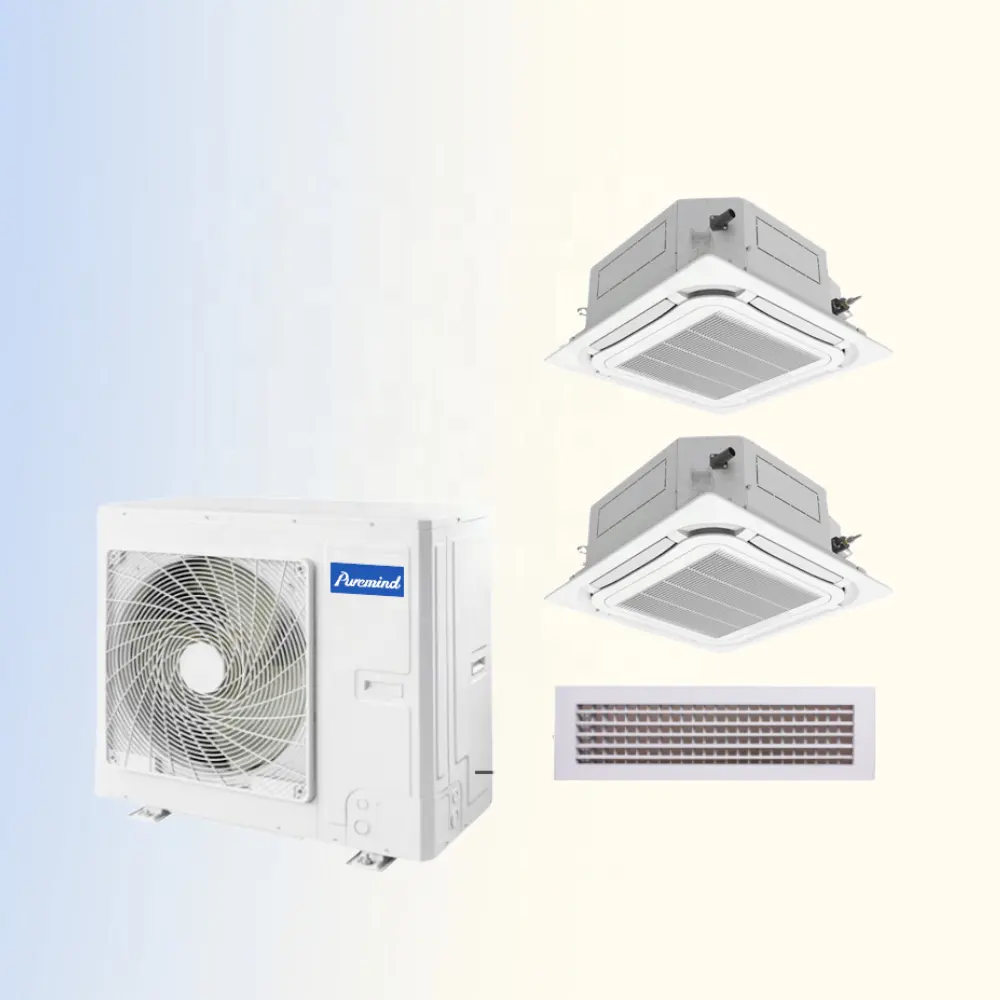 Gree VRF System Commercial Multi Zone Air Conditioners Industrial Commercial Central Air Conditioning Duct Cassette FCU