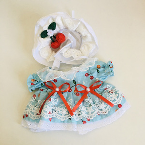 Set di Vestiti per Orsacchiotto Snodabile da 30cm, Taglia S, Bambola di Peluche Belle, Giocattolo Orsetto Teddy, Set Sostitutivo con Gonna Lolita, Imbottitura in Cotone PP - Product Image 1