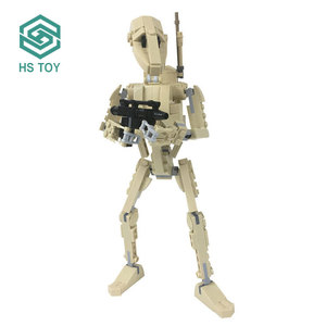 HS Buildmoc B1 combat droïde petit Robot Intelligent bloc ensemble jouet pour enfants éducatif - Product Image 5