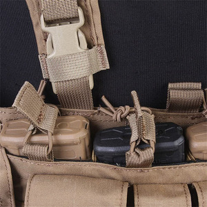 Chaleco de pecho de entrenamiento táctico CXXM Chaleco de pecho de reconocimiento Chaleco de <span class=keywords><strong>seguridad</strong></span> de equipo deportivo ligero a prueba de puñaladas - Product Image 5