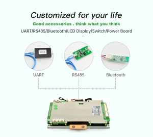 CoPow roypow <span class=keywords><strong>12V</strong></span> 24 voltios batería de iones de litio 48V 100ah batería de litio LiFePO4 <span class=keywords><strong>12V</strong></span> 24 voltios 100ah 80ah 130ah LiFePO4 batería - Product Image 3