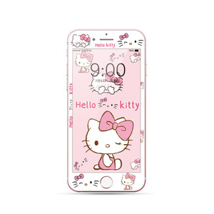 <span class=keywords><strong>Film</strong></span> de protection d'écran pour 5S, pour 6 Plus, verre trempé anti-poussière, design Hello Kitty, transparent - Product Image 5