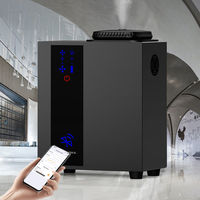 Diffuseur d'arômes électrique de luxe A300, délicat et élégant, à poser sur table, avec commande par application, autonome, capacité de 200 ml, en métal, pour la maison et le commerce