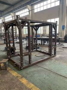 Высококачественная складская стальная конструкция для строительства стальной конструкции, конструкция листового металла, масляное скольжение - Product Image 6