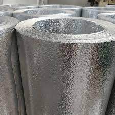 Hotsales 3003 O Aluminum Foil 8011 Jumbo Roll <b>Orange</b> Peel Embossed 31 Micron Aluminium Foil - Product Image 2