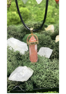 Colgante de Cuarzo Fresa Más Vendido, Gema de Ágata Mirani, Tema de Hadas, Decoración del Hogar y Regalo, Excelente Precio, Gujarat - Product Image 2