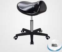 Fauteuil dentaire réglable à succès avec réglage en hauteur, rotation à 360 degrés, construction en cuir et métal, fonctionnement manuel