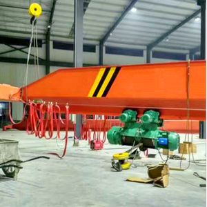 Pont roulant EOT fiable de 16 et 20 tonnes avec palan à câble pour les opérations minières et portuaires russes - Product Image 1