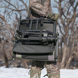 Outdoor Camouflage Heated Chair Portable 360 Degree Rotating Folding Camping Fishing Chair <b>USB</b> <b>Controlled</b> Temperature Regulating - Product Image 2