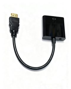 HD Để <span class=keywords><strong>VGA</strong></span> Adapter Cable Với Chuyển Đổi Âm Thanh 1080P 60Hz Độ Nét Cao Cáp Cho Máy Tính Để Bàn/Máy Tính Xách Tay Sản Xuất Giá HD Để <span class=keywords><strong>VGA</strong></span> OEM - Product Image 2