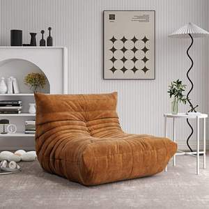 Sofá Modular Plegable en Forma de L, Compacto y Moderno, con Relleno de Esponja, Funda de Tela Extraíble y Sellado al Vacío - Product Image 4