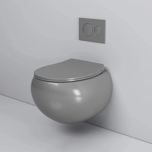 <span class=keywords><strong>Toilette</strong></span> en céramique de qualité supérieure couleur kaki blanc <span class=keywords><strong>toilette</strong></span> murale ronde sans rebord sanitaire wc ensemble de toilettes salle de bain - Product Image 3