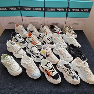 Vente en gros de chaussures de sport d'occasion pour hommes et femmes, marque XW, modèle R123, qualité A+, couleurs mélangées en stock, promotion 2024 - Product Image 3