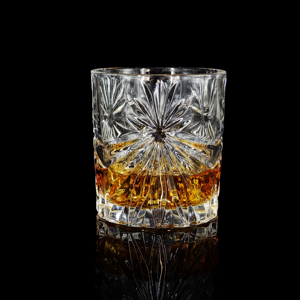 バースタイル8OZ 11OZ昔ながらのウイスキーショットグラスクリアクリスタルガラス透明バーボンラムグラス - Product Image 1
