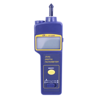 Tachymètre numérique à double Photo/Contact Lutron DT-2268 5 99,999 tr/min testeur d'instrument de mesure de vitesse pour vitesse rotative Ft/min