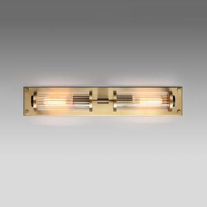 Nuevo diseño, iluminación Jonathan Browning, candelabro de pared de latón, lámpara de cristal lineal <span class=keywords><strong>Alouette</strong></span> de luz moderna para comedor - Product Image 3