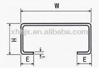 Kunden spezifische 3MM C Pfetten walzen form maschine Fliesen herstellungs maschine für den Wand gebrauch direkt vom Hersteller - Product Image 4