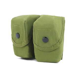 Nylon Fumée Factice MOLLE Sac Magazine Porte-Outil Tactique Double <span class=keywords><strong>Frag</strong></span> <span class=keywords><strong>Grenade</strong></span> Pochette - Product Image 2