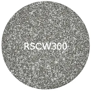탁월한 표면 마감 장인 기술 RSCW300 SAE 410 스테인리스 스틸 컷 와이어 샷 가장 어려운 응용 분야
