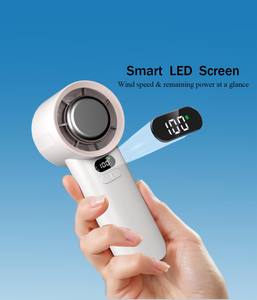 Wholesale 5 Speed Adjustable <b>USB</b> Rechargeable Portable <b>Mini</b> Hand <b>Fan</b> for Car and Outdoor - Product Image 2