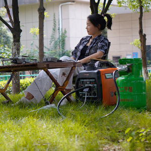 Wholesale Dual Portable Power Equipment Single Phase 3200W 6kw <b>Generator</b> Silent Gasoline <b>Generators</b> - Product Image 3