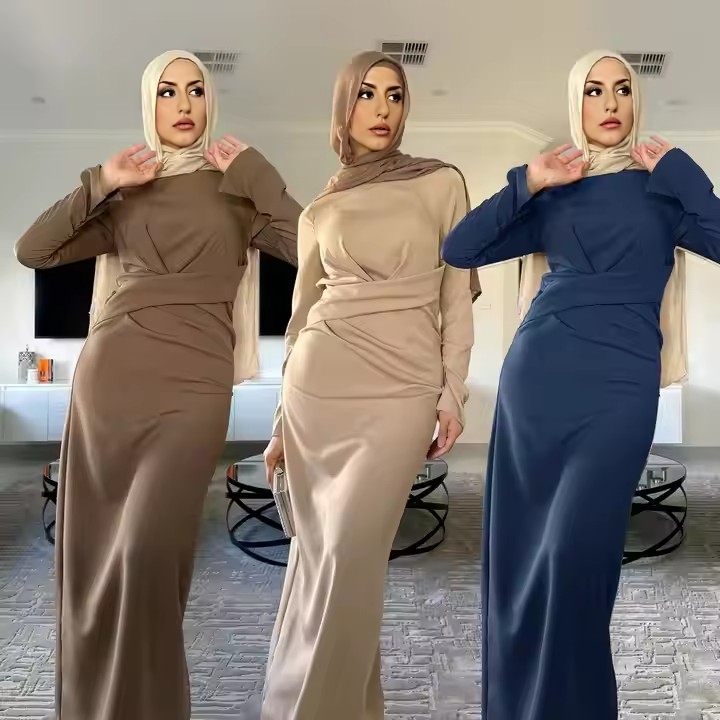 Latest Traditional 2 Piece Abaya Set
