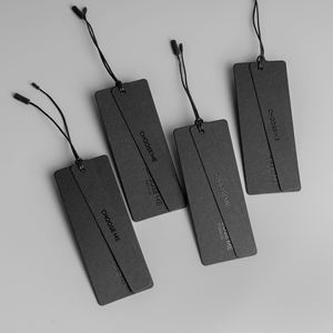 Étiquettes rectangulaires gaufrées « Choisissez-moi » en feutre non tissé pour vêtements, découpées au laser, pliables sur un côté, lavables - Product Image 2