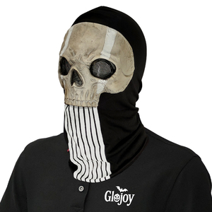 Máscara de Látex de Calavera de Demonio con Textura de Call of Duty, para Halloween, Casa Embrujada, <span class=keywords><strong>Escape</strong></span> Room, Personalizable - Product Image 6