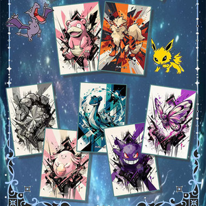 YQ New Chinese <strong>Faked</strong> Eif Baby Album Collectible Fan Art Mystery Acrylic Art Board Blind Box Gift Toy <strong>Pokemoned</strong> Booster Box case - Product Image 2