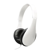 Écouteurs et écouteurs de musique filaires à prise jack de 3.5mm de conception simple avec microphone en ligne Écouteurs supra-auriculaires