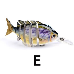 <span class=keywords><strong>Leurre</strong></span> de pêche personnalisé à 6 segments, type bib, pour la pêche au prédateur - Product Image 6