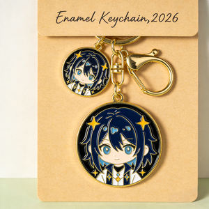 New Arrival Personalized Metal Keyrings Brand Model logo Soft Enamel Zinc Alloy Fruit Keychain Custom Key Chains with logo - Product Image 2